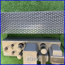VINTAGE VERY RARE UTC MLF500 Linear Tube Amplifier 1950's WOW! Metal UNTESTED