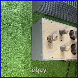 VINTAGE VERY RARE UTC MLF500 Linear Tube Amplifier 1950's WOW! Metal UNTESTED