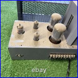 VINTAGE VERY RARE UTC MLF500 Linear Tube Amplifier 1950's WOW! Metal UNTESTED