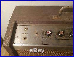 VTG 1963 Gibson Falcon GA-19RVT Tube Amplifier Amp NOT WORKING & NO FOOTSWITCH