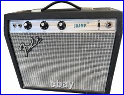 VTG 1979 Fender Champ Amp 6 Watts, 3.2 Ohms, 0.5A, 120V, 60Hz, 8 ALL OEM