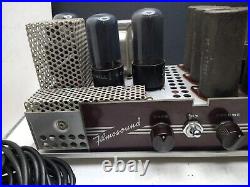 VTG Bell Howell Filmosound 185 Monoblock Tube Amp Partially Tested. Guitar Proj