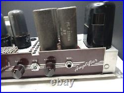 VTG Bell Howell Filmosound 185 Monoblock Tube Amp Partially Tested. Guitar Proj