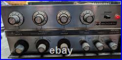 VTG Bogen MX30A Low Filter PA Tube Amplifier Microphone Mixer Turns On Untested