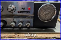 VTG Bogen MX30A Low Filter PA Tube Amplifier Microphone Mixer Turns On Untested