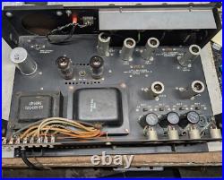 VTG Bogen MX30A Low Filter PA Tube Amplifier Microphone Mixer Turns On Untested