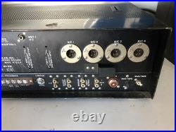 VTG Bogen MX30A Low Filter PA Tube Amplifier Microphone Mixer Turns On Untested