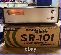 VTG Pioneer Reverberation Amplifier AMP very nice working SR-101 JAPAN