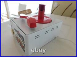 VTG RCA ALICE IN WONDERLAND RECORD PLAYER TUBE AMP RESTORED Watch it play