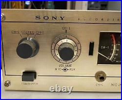 VTG Sony SRA3 Stereo Microphone Vacuum Tube Recording Amplifier / Preamp 6 tubes
