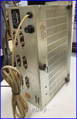 VTG Sony SRA3 Stereo Microphone Vacuum Tube Recording Amplifier / Preamp 6 tubes