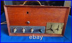 VTG Stromberg Carlson AR37 Tube Amp WithThe Fisher Pre Amp Equalizer- Not Tested