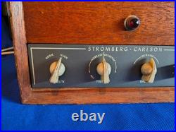 VTG Stromberg Carlson AR37 Tube Amp WithThe Fisher Pre Amp Equalizer- Not Tested