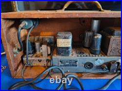 VTG Stromberg Carlson AR37 Tube Amp WithThe Fisher Pre Amp Equalizer- Not Tested