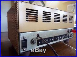 VTG TUBE AMP REALISTIC TUBE AMP with integrated PRE-AMP SERVICED WATCH IT PLAY