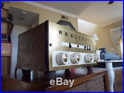 VTG TUBE AMP REALISTIC TUBE AMP with integrated PRE-AMP SERVICED WATCH IT PLAY