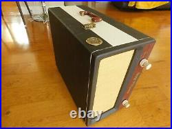 VTG ZENITH RECORD PLAYER 4 SPD. AUTOMATIC TUBE AMP RESTORED Watch Play