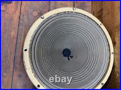 Vintage 12 Alnico Speakers Pair NOS 8 Ohm 12-69 Date Code Tube Amp Guitar
