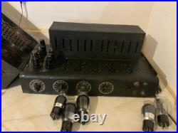 Vintage 1930-40 Gibbs Tube Audio Amplifier 6x 6L6, 3x 83 2x 6F6 5x 6F5