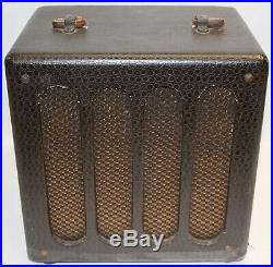 Vintage 1930's Unmarked Gibson EH-100 Style Tube Guitar Amp Amplifier, Very Rare