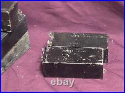 Vintage 1930s close pair Western Electric 21D Capacitor Condensers amplifier #B