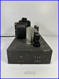 Vintage 1940's Bell Air Electronic Corp BAMCO 14A Tube Amplifier UNTESTED Vintage 1940's Bell Air Electronic Corp BAMCO 14A Tube Amplifier UNTESTED