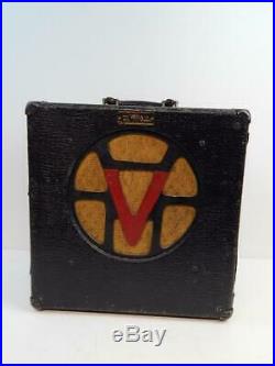 Vintage 1940's VEGA Lap Steel Guitar Tube Amplifier Amp Model 111 Jensen Speaker