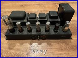 Vintage 1948 Hammond Webster 6V6 Type G Tube Amplifier from DR-20 Tone Cabinet