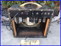 Vintage 1950 Carvin Model 205 Guitar Amplifier Pearloid Amp Tech Special