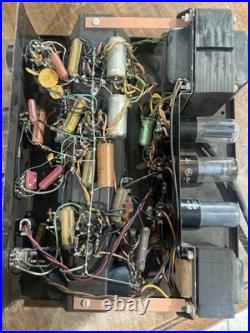 Vintage 1950s Knight 94SX 700 Tube Amplifier 6V6 Mono Amp with94 SX-703 AMFM Tuner