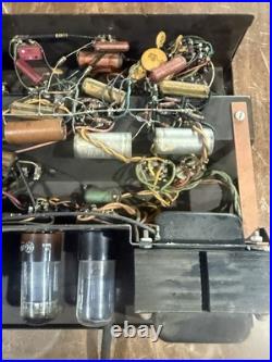 Vintage 1950s Knight 94SX 700 Tube Amplifier 6V6 Mono Amp with94 SX-703 AMFM Tuner