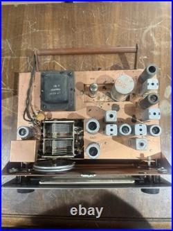 Vintage 1950s Knight 94SX 700 Tube Amplifier 6V6 Mono Amp with94 SX-703 AMFM Tuner