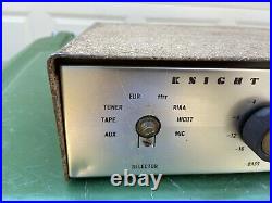 Vintage 1950s Knight 94SX 700 Tube Amplifier 6V6 Mono Amp with Knobs for Rebuild