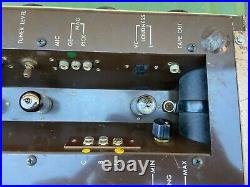 Vintage 1950s Knight 94SX 700 Tube Amplifier 6V6 Mono Amp with Knobs for Rebuild