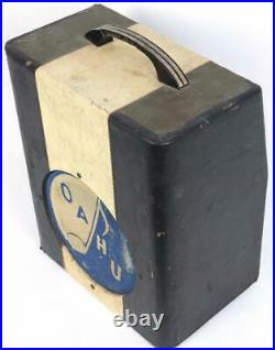 Vintage 1950s Oahu 230K Lap-Steel Two-Tone Electric Guitar Tube Amplifier Amp