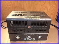 Vintage 1950s Stromberg-Carlson AU34 Tube Amplifier with dual 6L6 5U4GB Recapped