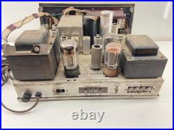 Vintage 1950s The Fisher Model 500 Receiver Mono Amplifier Tube Parts/Repair