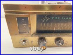 Vintage 1950s The Fisher Model 500 Receiver Mono Amplifier Tube Parts/Repair