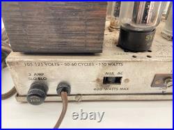 Vintage 1950s The Fisher Model 500 Receiver Mono Amplifier Tube Parts/Repair