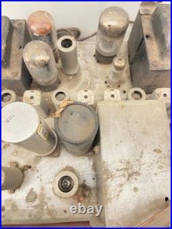 Vintage 1950s The Fisher Model 500 Receiver Mono Amplifier Tube Parts/Repair