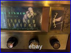 Vintage 1950s The Fisher Model 500 Receiver Mono Tube Amplifier