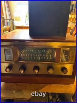 Vintage 1950s The Fisher Model 500 Receiver Mono Tube Amplifier