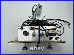 Vintage 1950s Tube Amplifier 50C5 12AU7 with Controls Knobs for Guitar Amp Rebuild