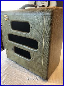 Vintage 1951 National Valco Tube Amplifier Amp 51 Chicago USA SEE & HEAR VIDEO
