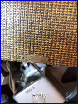 Vintage 1951 National Valco Tube Amplifier Amp 51 Chicago USA SEE & HEAR VIDEO