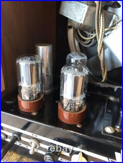 Vintage 1951 National Valco Tube Amplifier Amp 51 Chicago USA SEE & HEAR VIDEO