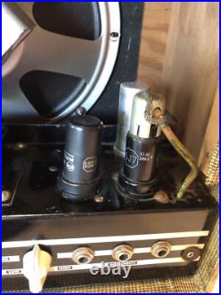 Vintage 1951 National Valco Tube Amplifier Amp 51 Chicago USA SEE & HEAR VIDEO