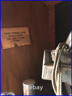 Vintage 1951 National Valco Tube Amplifier Amp 51 Chicago USA SEE & HEAR VIDEO