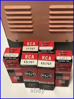 Vintage 1951 Webster Electric Model 81B15 Amplifier With Extra Tubes Vintage 1951 Webster Electric Model 81B15 Amplifier With Extra Tubes