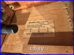 Vintage 1952 Fender 600 Amp a rare collector's Item